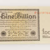 Banknoten / Deutsches Reich - Eine BILLION 1923, - photo 1