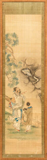Drei chinesische Seidenmalereien - фото 1