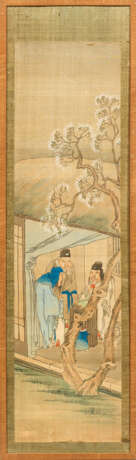 Drei chinesische Seidenmalereien - фото 2