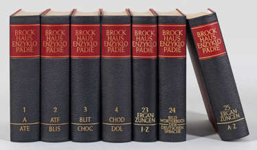 Brockhaus Enzyklopädie in 20 Bänden mit 5 Ergänzungsbänden