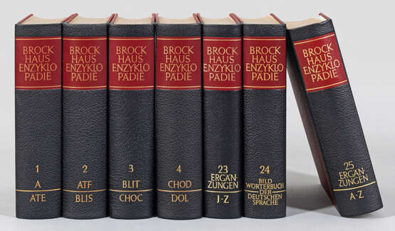 Brockhaus Enzyklopädie in 20 Bänden mit 5 Ergänzungsbänden - photo 1