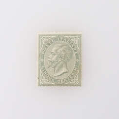 Italien 5 Cent. 1863 grau, ungebrauchtes Prachstück,