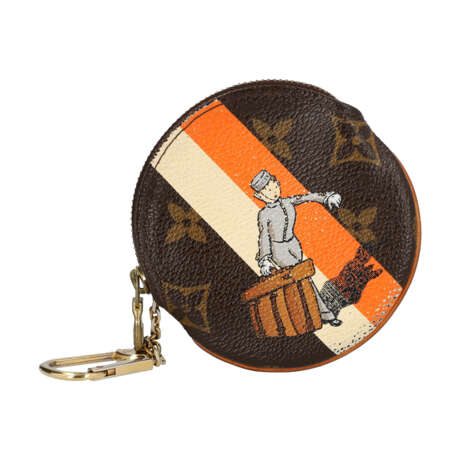 LOUIS VUITTON Etui "ROUND GROOM COIN PURSE", Kollektion 2006. - Foto 1