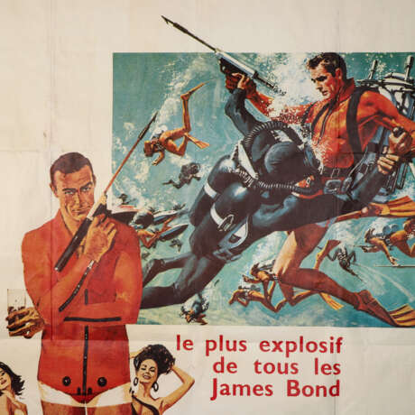 JAMES BOND VINTAGE Kinoplakat, aus dem Jahr 1965. - photo 2