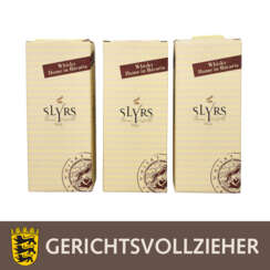 SLYRS 3 Flaschen Single Malt Bavarian Whisky, 2005