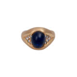 SCHILLING Ring mit Saphircabochon ca. 5 ct - Foto 1