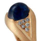 SCHILLING Ring mit Saphircabochon ca. 5 ct - Foto 5