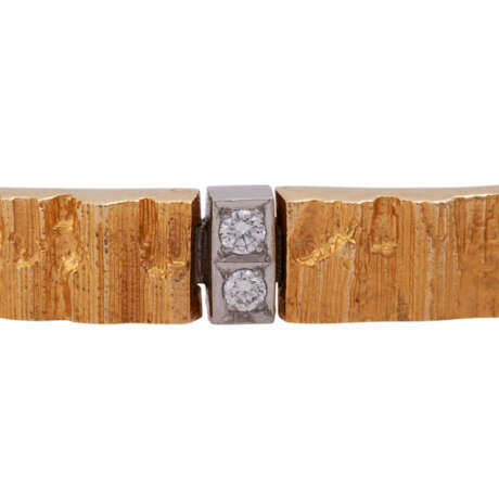 LAPPONIA Armband mit 18 Brillanten, zusammen ca. 0,54 ct, - photo 4