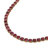 Collier mit Rubinen und Brillanten - photo 4