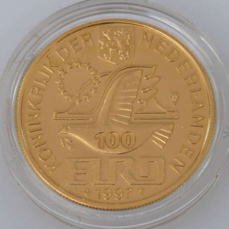 Niederlande / GOLD - 100 Euro 1997, - фото 2