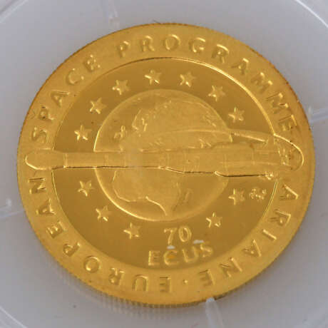 Gibraltar / GOLD - 70 Ecus 1994, - photo 2