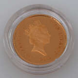 Cook Inseln / Islands / GOLD - 100 Dollars 1990, - photo 2