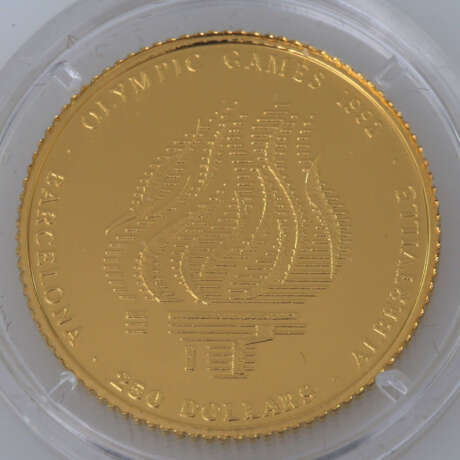 Cook Inseln / Islands / GOLD - 250 Dollars 1990, - Foto 1