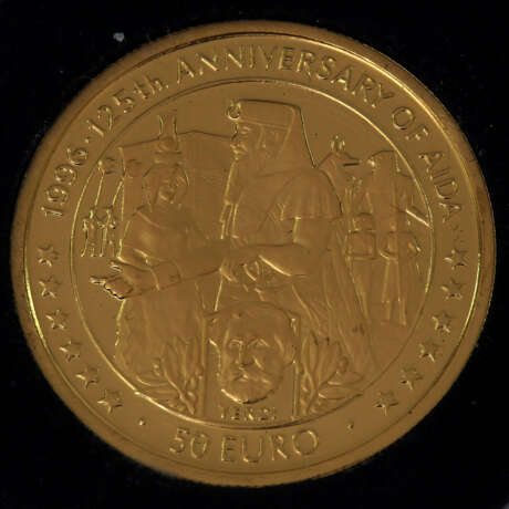 Malta / Gold - 50 Euro 1996, - Foto 2