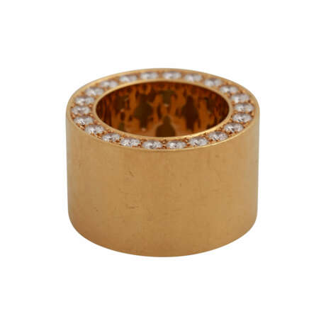 Moderner Ring mit Brillanten zusammen ca. 3,9 ct, - photo 2
