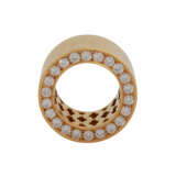 Moderner Ring mit Brillanten zusammen ca. 3,9 ct, - Foto 5