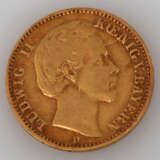 Bayern / GOLD - 10 Mark 1875 D, Ludwig II., - photo 1