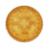 Schweiz / Gold - 20 Franken Helvetica 1896 / B, - Foto 2