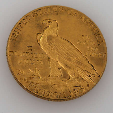 USA / GOLD - 5 Dollars 1914, Indian Head, - Foto 1
