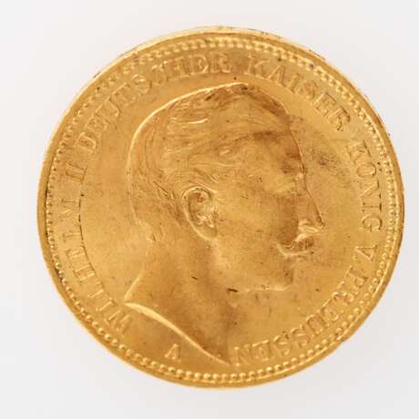 Preussen / GOLD - 20 Mark 1900 A, - фото 1