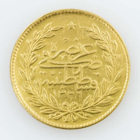 Ägypten / Gold - 500 Piaster 1918, Muhammad VI., - Foto 2