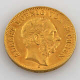 Sachsen / GOLD - 20 Mark 1894 E, Albert, - Foto 1