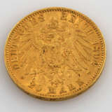 Sachsen / GOLD - 20 Mark 1894 E, Albert, - фото 2