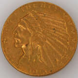 USA / GOLD - 5 Dollars 1913 Indian Head, - photo 1