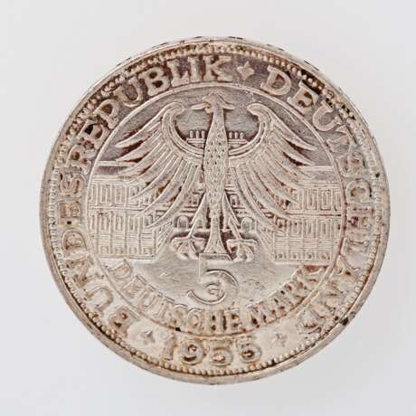 BRD - 5 Deutsche Mark 1955 G, - photo 2