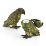 2 Papageien in Art der Wiener Bronzen - photo 2