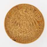 Baden / GOLD - 10 Mark 1898 G, - Foto 2