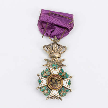 Großkreuz des Leopoldorden von Belgien in Schatulle - фото 2
