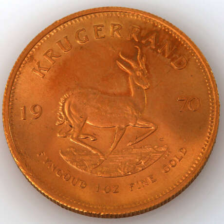 Südafrika / GOLD - 1 Unze Krügerrand 1970, - фото 2