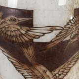 Bodenvase mit Vogeldekor - photo 2