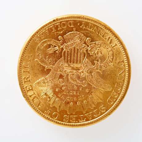 USA / GOLD - 20 Dollars 1898 / S, - photo 2