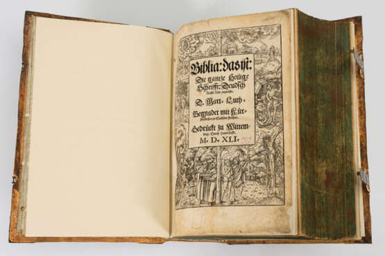 "Biblia, das ist, Die gantze Heilige Schrifft, Deudsch" - Altes und neues Testament in einem Band - photo 1