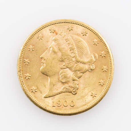 USA / GOLD - 20 Dollars 1900 - photo 1