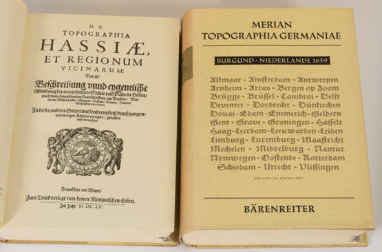 "Topographia Germaniae" 16 Bände, Reprint - photo 2
