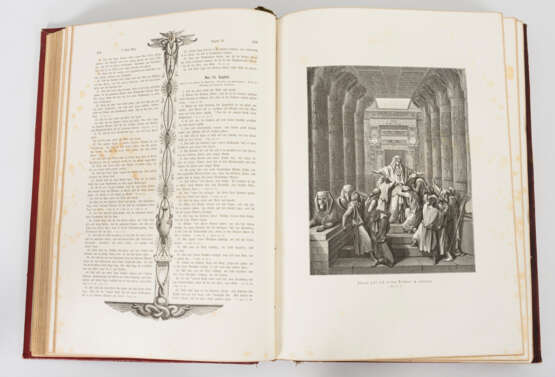 "Die Heilige Schrift des alten und neuen Testaments". 2 Bände - photo 2