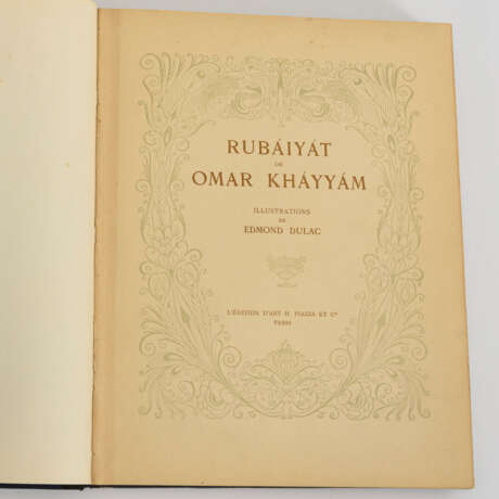 "Rubáiyát of Omar Khayyám de Naishápúr" - photo 1