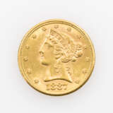 USA / GOLD - 5 Dollars 1887 - Foto 1