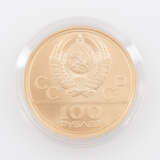 Russland / GOLD - 100 Rubel 1978, Olympiade - photo 2