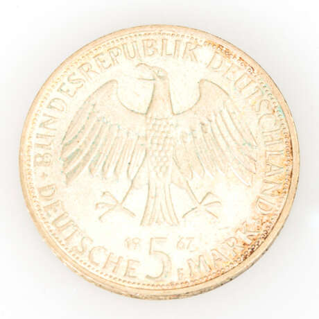 5 Mark, Bundesrepublik Deutschland, 1967 - фото 2
