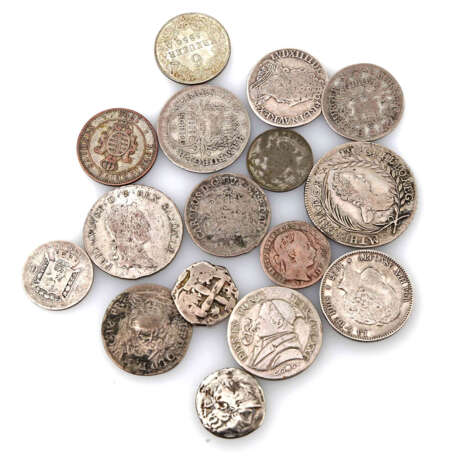 Schönes Konvolut (früh-) neuzeitlicher Münzen, dabei auch Antike - - photo 1
