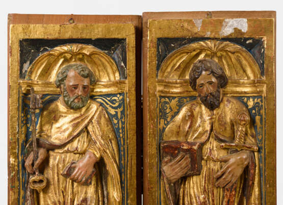  2 Relieftafeln mit Petrus und Paulus - фото 2