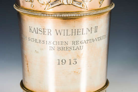 Großer Ehrenpokal von Wilhelm II - Foto 3