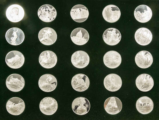 3 Kilo Silber fein - Franklin Mint "Die Schätze der Renaissance", - Foto 5