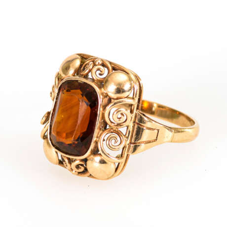 Ring mit Granat - photo 1