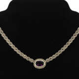 Collier mit Amethyst und Markasiten - фото 2