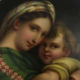 Porzellangemälde: Madonna della Sedia - photo 2